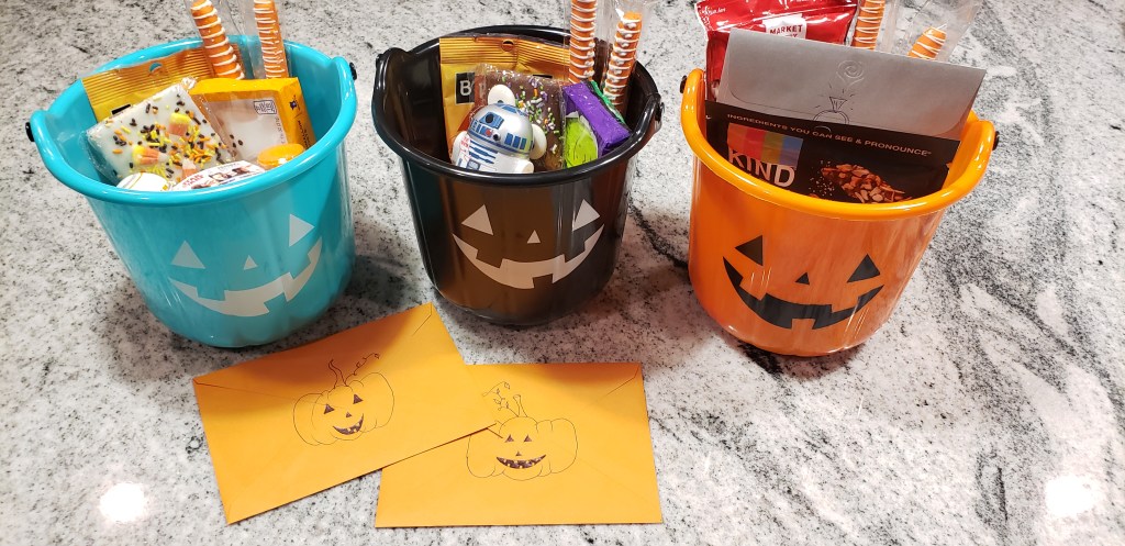 Halloween Treat Buckets