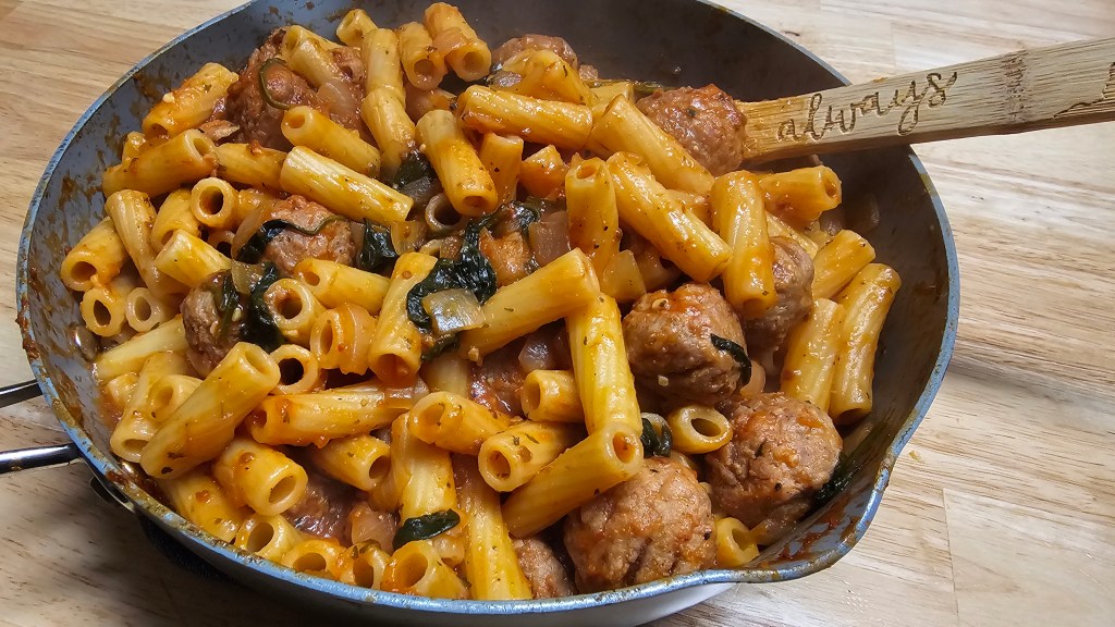 Anti-Inflammatory Rigatoni &&nbsp;Meatballs